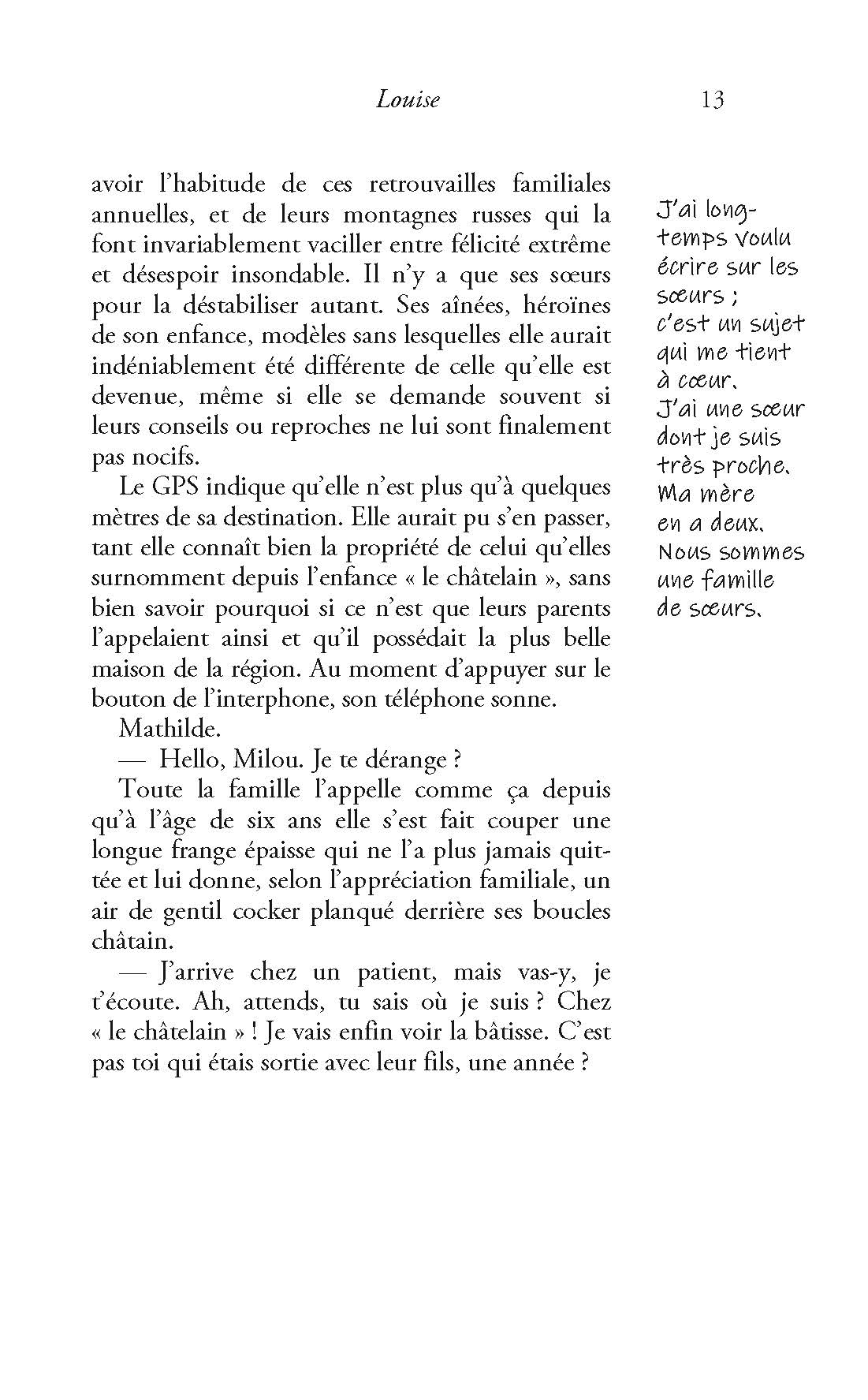 extrait du roman : page 13