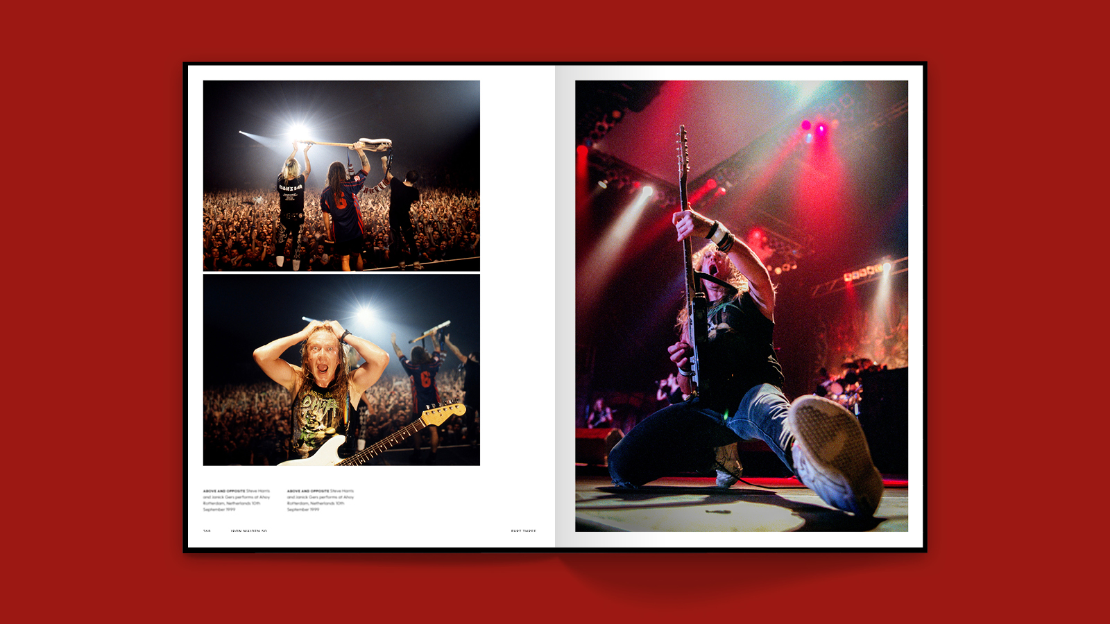 double page de photos