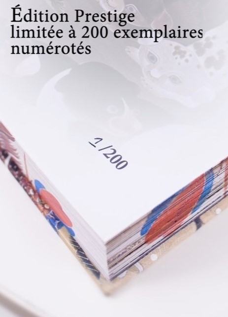 Gros plan sur numérotation du livre