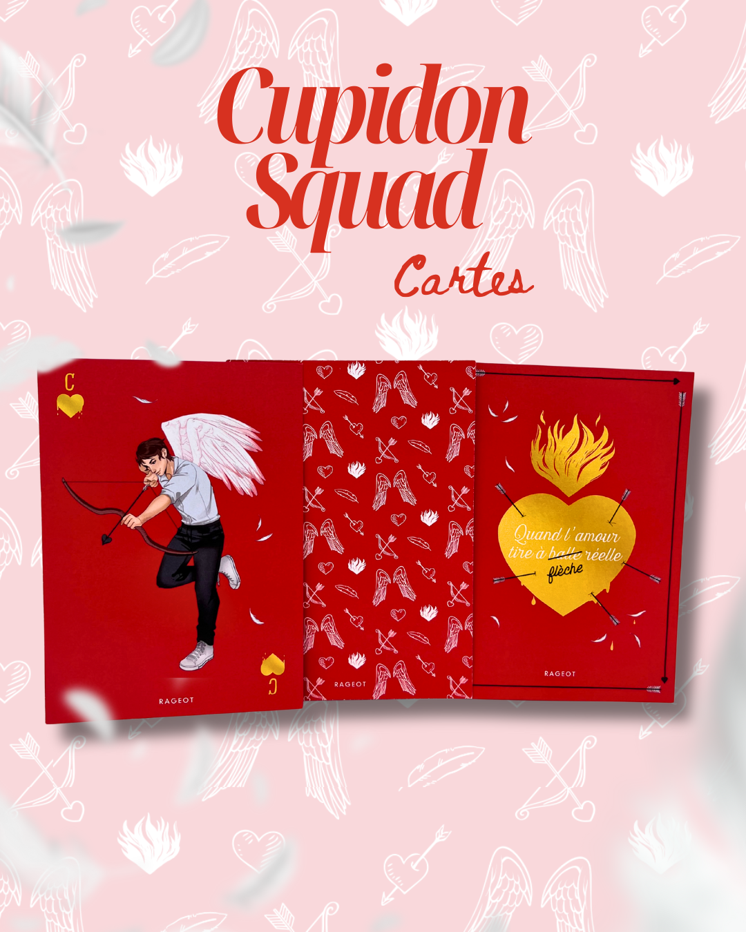visuel des cartes de St Valentin