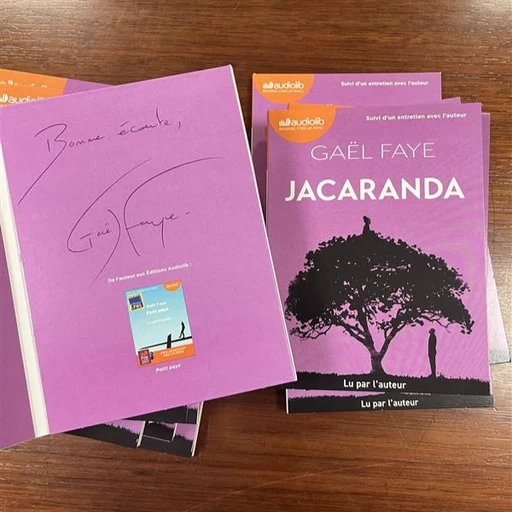 Jacaranda Livre audio - Lu par l'auteur et dédicacé par Gaël Faye - Gaël Faye - Audiolib