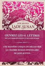 Coffret Lady Susan de Jane Austen
