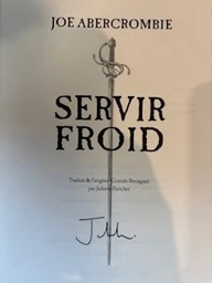 Servir froid - Édition signée par l'auteur - Extrait 2